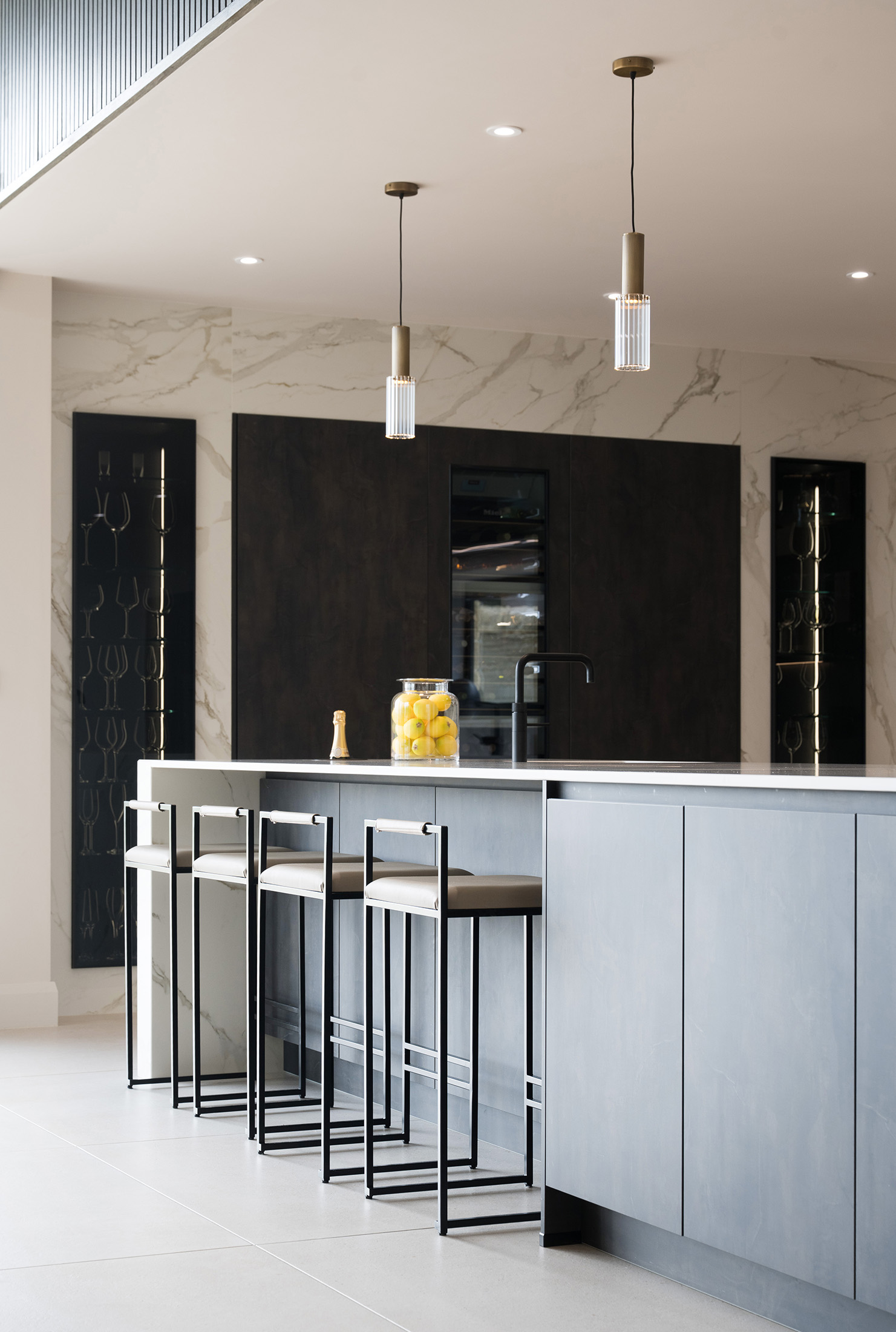 Contemporary interior at Coniston Barn